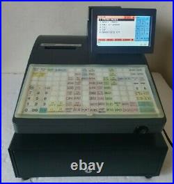 SHARP UP-811F POS TERMINAL ELECTRONIC CASH REGISTER FULLY WORKING ORDER (No Key)