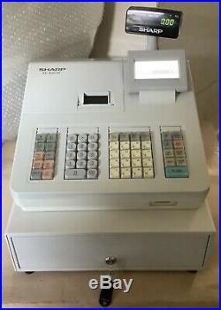 SHARP XE-207-WH Electronic Cash Register With Till Rolls And Free P&P