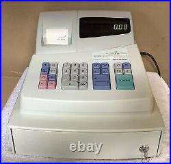 SHARP XE-A101 Electronic Cash Register Complete With Till Rols And Free P&P