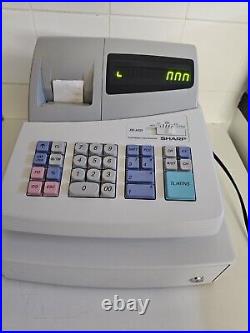 SHARP XE-A101 Electronic Cash Register + Paper Till Rolls, No Key