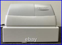 SHARP XE-A102 Electronic Cash Register Complete With Till Rolls And Free P&P