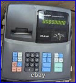 SHARP XE-A102 Electronic Cash Register + Key