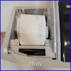 SHARP XE-A102 Electronic Cash Register Master Key Till Drawer Turned on Working