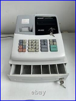 SHARP XE-A102 Electronic Cash Register With Keys