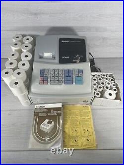 SHARP XE-A102 Electronic Cash Register With Lots Of Till Rolls
