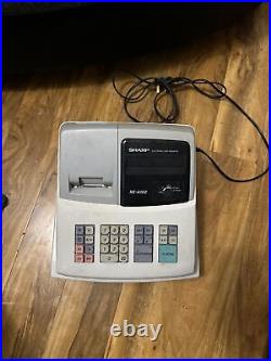 SHARP XE-A102 LED Display Cash Register Till Untested VGC