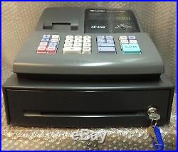 SHARP XE-A102B Electronic Cash Register Complete With Till Rolls And Free P&P