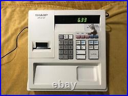 SHARP XE-A107 Electronic Cash Register With ink And Till Rolls