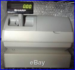 SHARP XE-A113 Electronic Cash Register Complete With Till Rolls And Free P&P