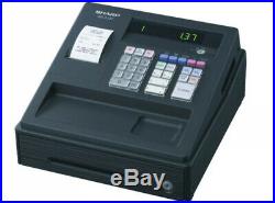 SHARP XE-A137-BK Electronic Cash Register Complete With Till Rolls And Free P&P