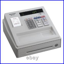 SHARP XE-A137W XEA137 White Cash Register
