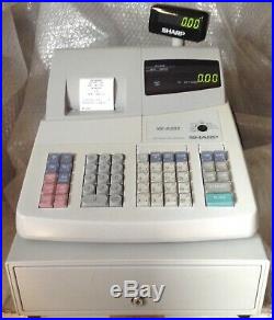 SHARP XE-A202 Electronic Cash Register Complete With Till Rolls And Keys