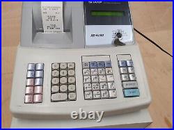 SHARP XE-A203 Electronic Cash Register with Keys Removable Cash Draw