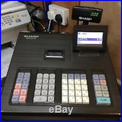 SHARP XE-A207B Electronic Cash Register Complete With Till Rolls And Free P&P