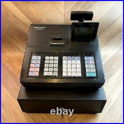 SHARP XE-A207B Electronic Cash Register, with Till Rolls + key, Tested Working
