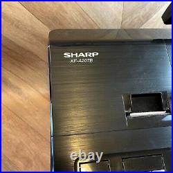 SHARP XE-A207B Electronic Cash Register, with Till Rolls + key, Tested Working