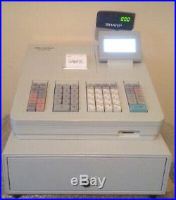 SHARP XE-A207W Electronic Cash Register With Till Rolls And Free P&P