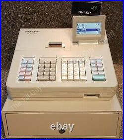 SHARP XE-A207W Fully Refurbished Cash Register Free Till Rolls And Free P&P