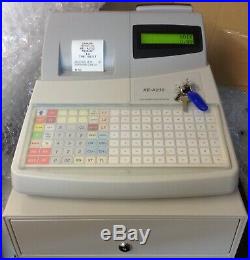SHARP XE-A212 Electronic Cash Register Complete With Till Rolls And Free P&P