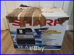 SHARP XE-A213 Electronic Cash Register Till Retail Shop Used Boxed