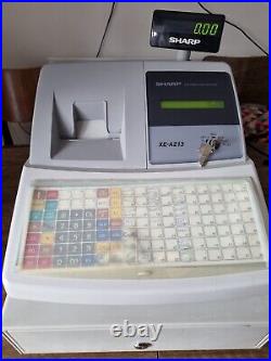 SHARP XE-A213 Electronic Cash Register With Free P&P