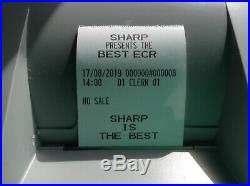 SHARP XE-A213 Electronic Cash Register With Till Rolls With Free P&P