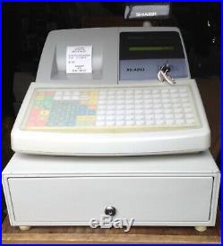 SHARP XE-A213 Electronic Cash Register With Wet Cover + Till Rolls And Free P&P