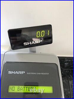 SHARP XE-A213 FULLY REFURBISHED CASH REGISTER FREE TILL ROLLS + Manual + Keys