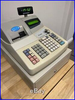 SHARP XE-A301 Electronic Cash Register Till Journal Function Shop Cust Display