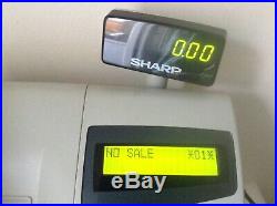 SHARP XE-A301 Electronic Cash Register With Till Rolls And Free P&P
