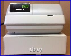 SHARP XE-A303 ECR Complete With All Keys And Thermal Till Rolls And Free P&P