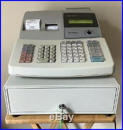 SHARP XE-A303 Electronic Cash Register With Till Rolls And Free P&P