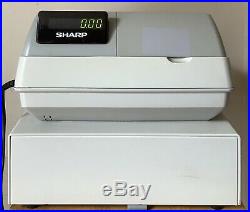 SHARP XE-A303 Electronic Cash Register With Till Rolls And Free P&P