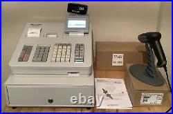 SHARP XE-A307 Electronic Cash Register And New Scanner With Till Rolls Free P&P