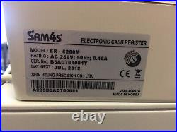 Sam4s 5200m Electronic Cash Register Till + Keys