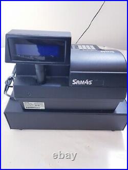 Sam4s Cash Register Till NR-510RB NR-500 Series Black 520R + Key