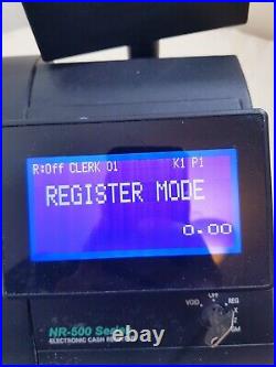 Sam4s Cash Register Till NR-510RB NR-500 Series Black 520R + Key