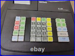 Sam4s ER 180U Cash Register Shop Restaurant Retail Saloon Caffe Till Black I 248