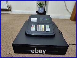 Sam4s ER 180U Cash Register Shop Restaurant Retail Saloon Caffe Till Black I 308