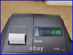 Sam4s ER 180U Cash Register Shop Restaurant Retail Saloon Caffe Till Black I 308