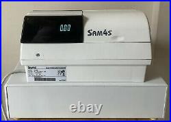Sam4s ER-380M Electronic Cash Register Complete With Till Rolls And Free P&P