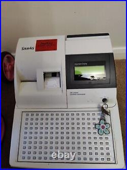 Sam4s ER-5200M Electronic Cash Register + Set of Keys + Free P&P