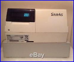Sam4s ER-5200M Electronic Cash Register With Thermal Till Rolls And Wet Cover