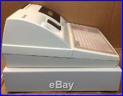 Sam4s ER-5200M Electronic Cash Register With Thermal Till Rolls And Wet Cover