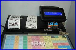 Sam4s ER-940 ECR Cash Register 900 Epos 4 Till Chip Shop Fast Food Cafe Takeaway