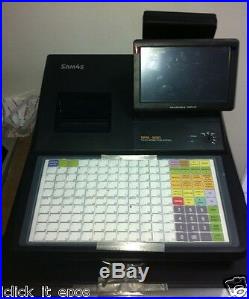 Sam4s Hybrid 7' Touchscreen ER-530 FT ECR Cash Register 500 Till Printer
