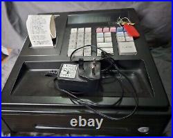 Sharp Cash Register Black XE-A137- Basic Shop and Retail Till, PSU+KEYS