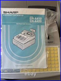 Sharp ERA420 pub / coffee shop /take away cash register/ take away cash register