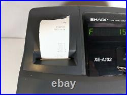 Sharp XE-A102B Electronic Cash Register Shop Till