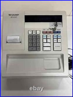 Sharp XE-A107 Electronic Cash Register Complete With Keys And Free P&P